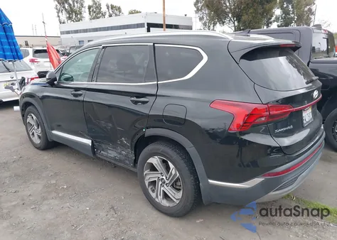 2021 Hyundai Santa Fe Sel from USA, damaged, VIN 5NMS24AJ8MH331836